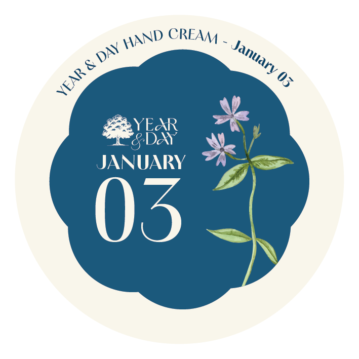 Personalized Hand Cream Gift — Year & Day 366 Days Collection | January