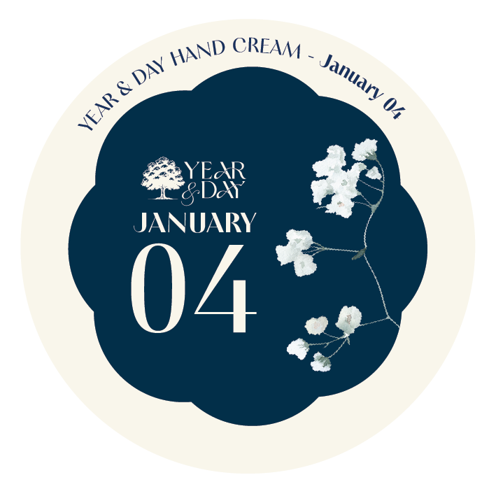 Personalized Hand Cream Gift — Year & Day 366 Days Collection | January