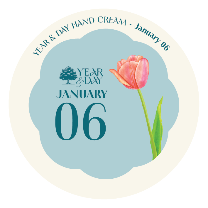 Personalized Hand Cream Gift — Year & Day 366 Days Collection | January