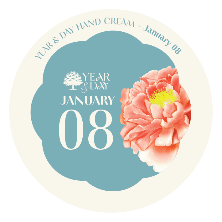 Personalized Hand Cream Gift — Year & Day 366 Days Collection | January