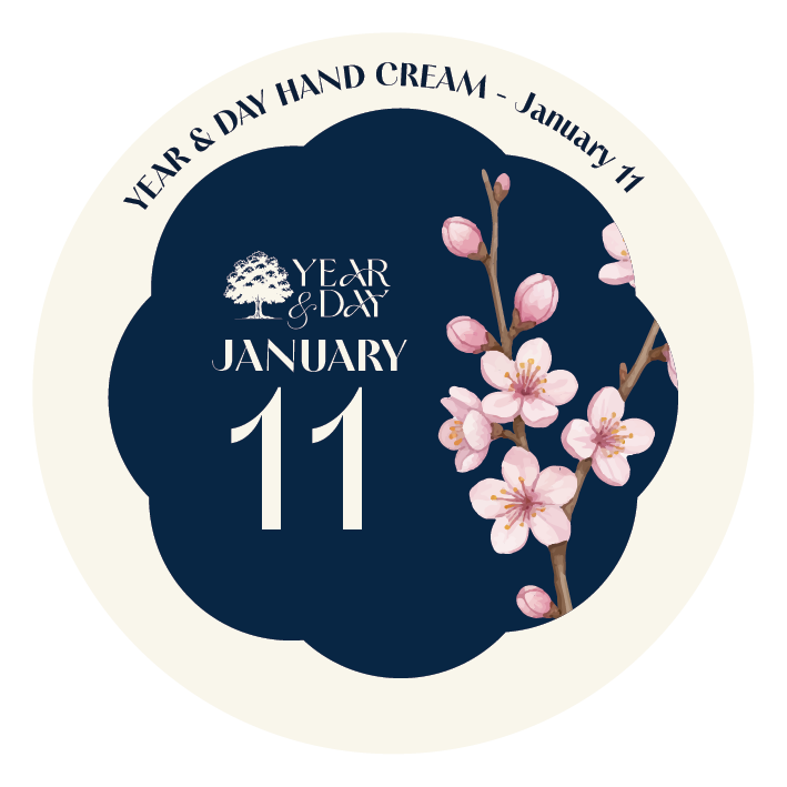 Personalized Hand Cream Gift — Year & Day 366 Days Collection | January