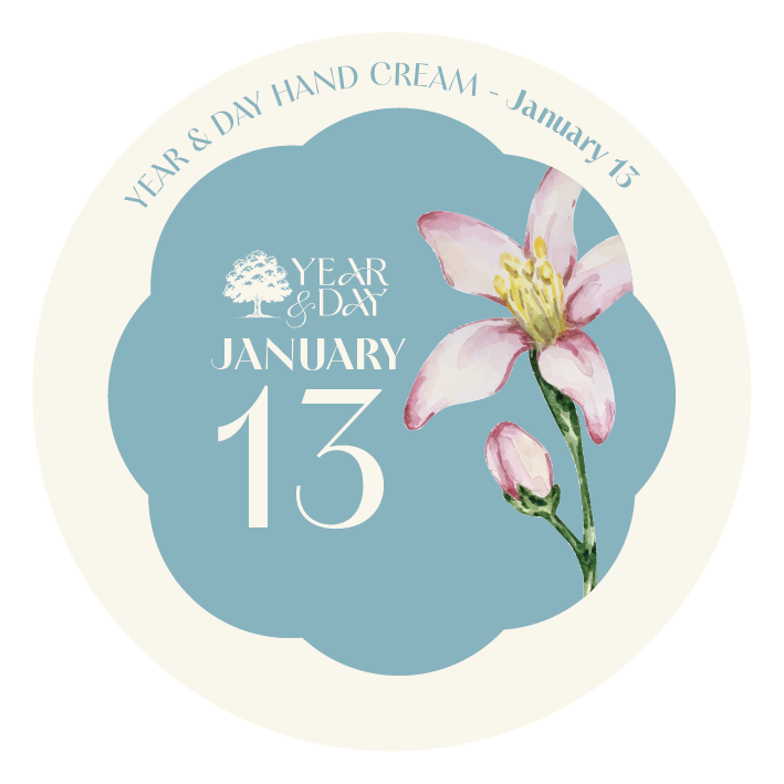 Personalized Hand Cream Gift — Year & Day 366 Days Collection | January