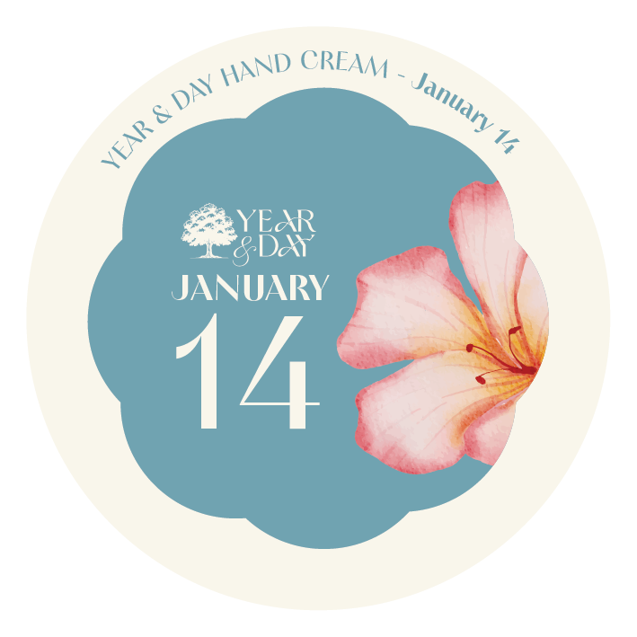 Personalized Hand Cream Gift — Year & Day 366 Days Collection | January