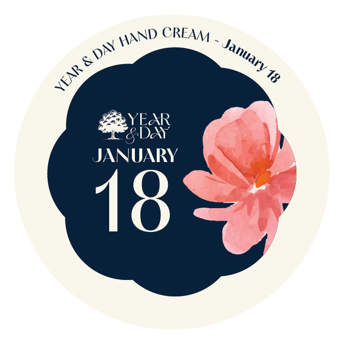 Personalized Hand Cream Gift — Year & Day 366 Days Collection | January