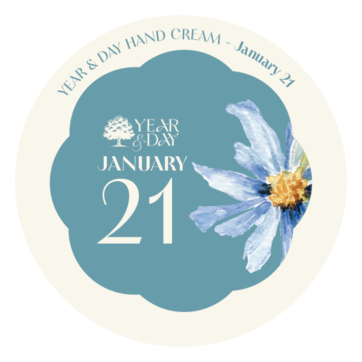 Personalized Hand Cream Gift — Year & Day 366 Days Collection | January