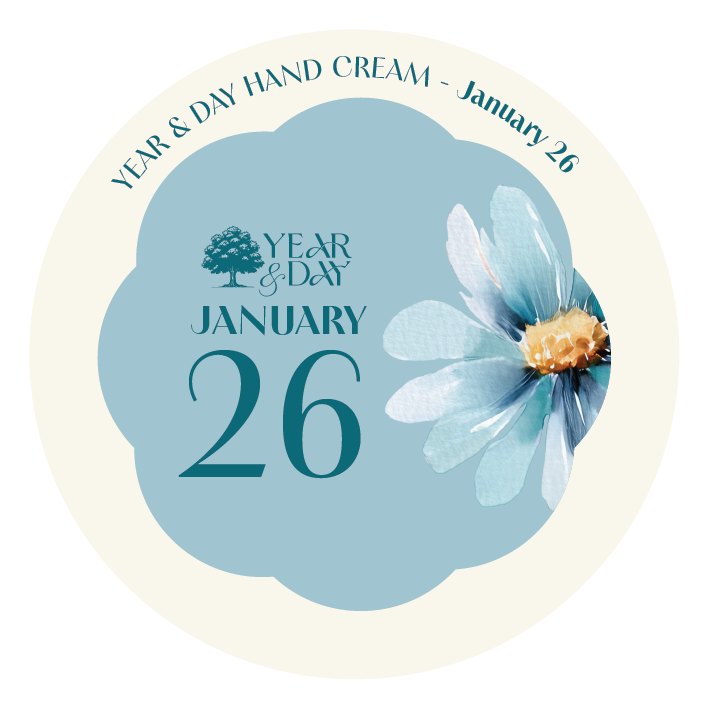 Personalized Hand Cream Gift — Year & Day 366 Days Collection | January