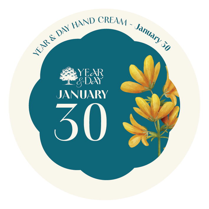 Personalized Hand Cream Gift — Year & Day 366 Days Collection | January