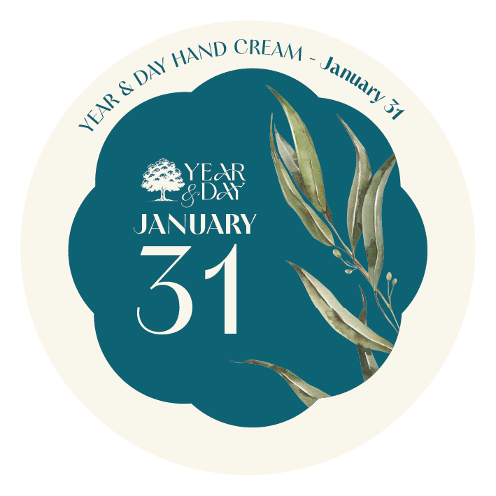 Personalized Hand Cream Gift — Year & Day 366 Days Collection | January