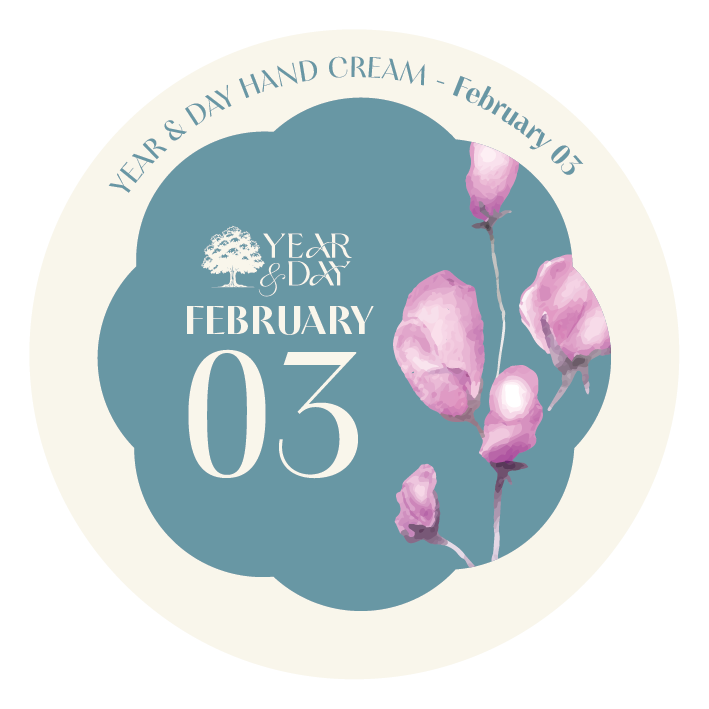 Personalized Hand Cream Gift — Year & Day 366 Days Collection | February