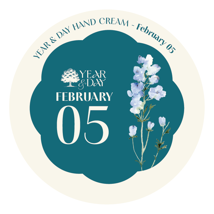 Personalized Hand Cream Gift — Year & Day 366 Days Collection | February