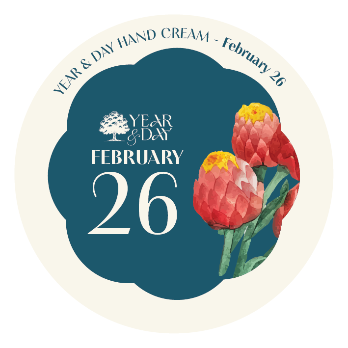 Personalized Hand Cream Gift — Year & Day 366 Days Collection | February