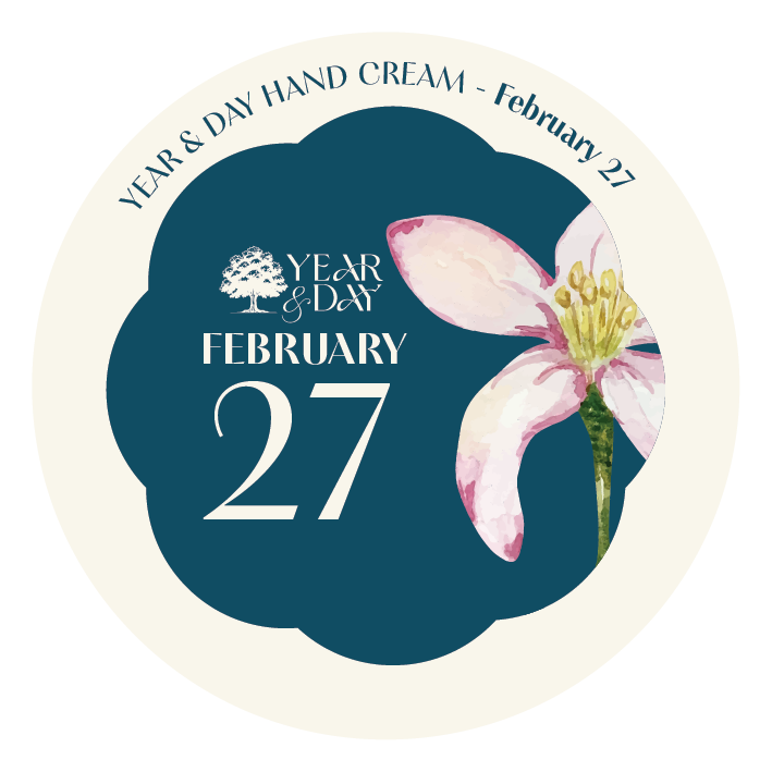 Personalized Hand Cream Gift — Year & Day 366 Days Collection | February