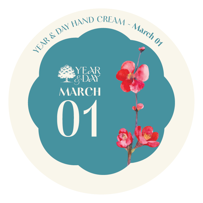 Personalized Hand Cream Gift — Year & Day 366 Days Collection | March