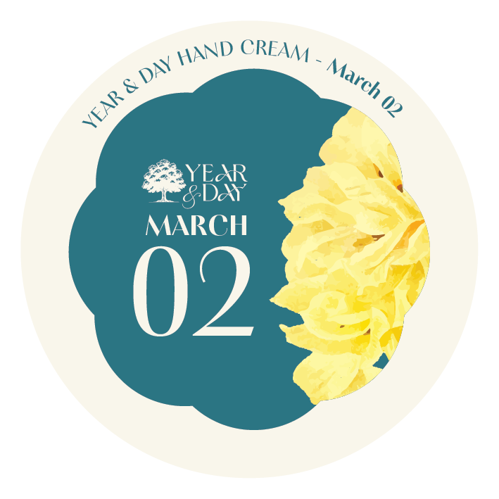 Personalized Hand Cream Gift — Year & Day 366 Days Collection | March