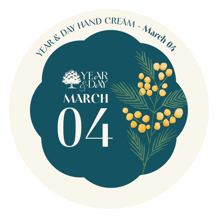 Personalized Hand Cream Gift — Year & Day 366 Days Collection | March