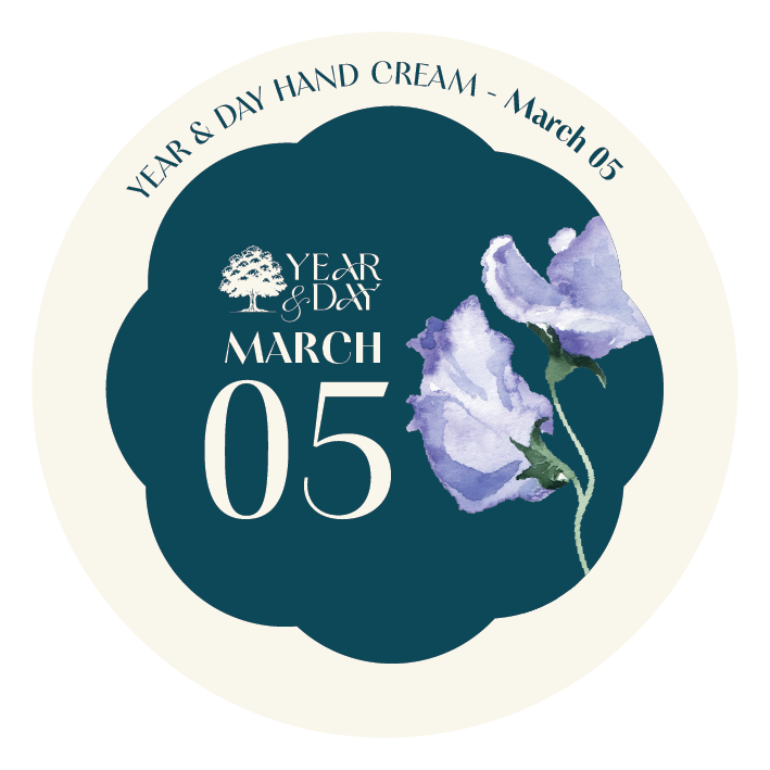 Personalized Hand Cream Gift — Year & Day 366 Days Collection | March