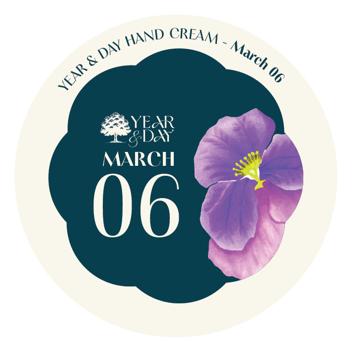Personalized Hand Cream Gift — Year & Day 366 Days Collection | March