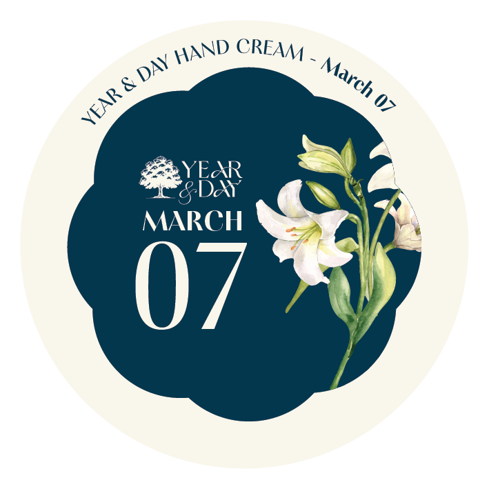 Personalized Hand Cream Gift — Year & Day 366 Days Collection | March