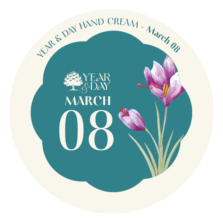 Personalized Hand Cream Gift — Year & Day 366 Days Collection | March