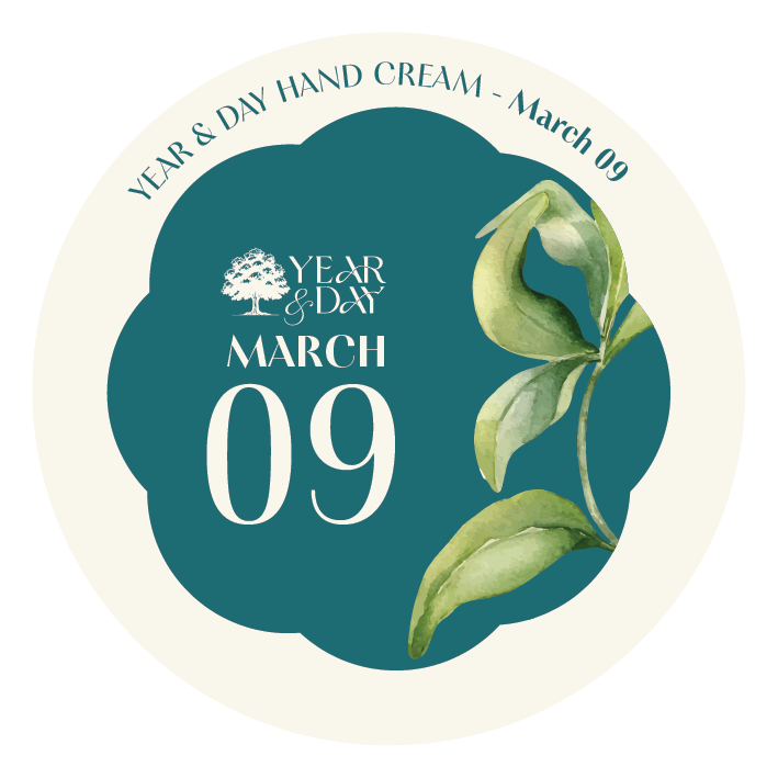 Personalized Hand Cream Gift — Year & Day 366 Days Collection | March