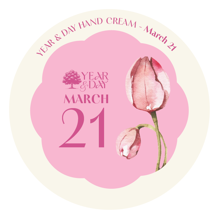 Personalized Hand Cream Gift — Year & Day 366 Days Collection | March