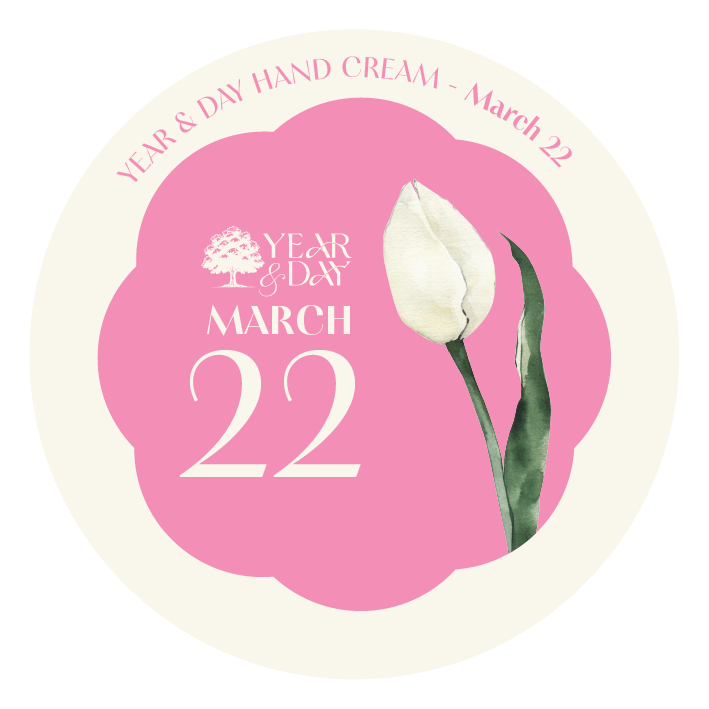 Personalized Hand Cream Gift — Year & Day 366 Days Collection | March