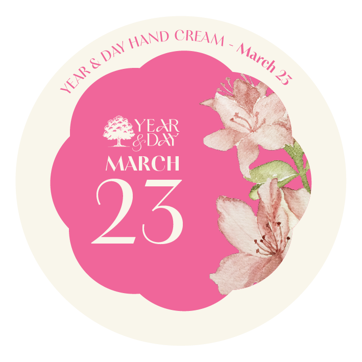 Personalized Hand Cream Gift — Year & Day 366 Days Collection | March