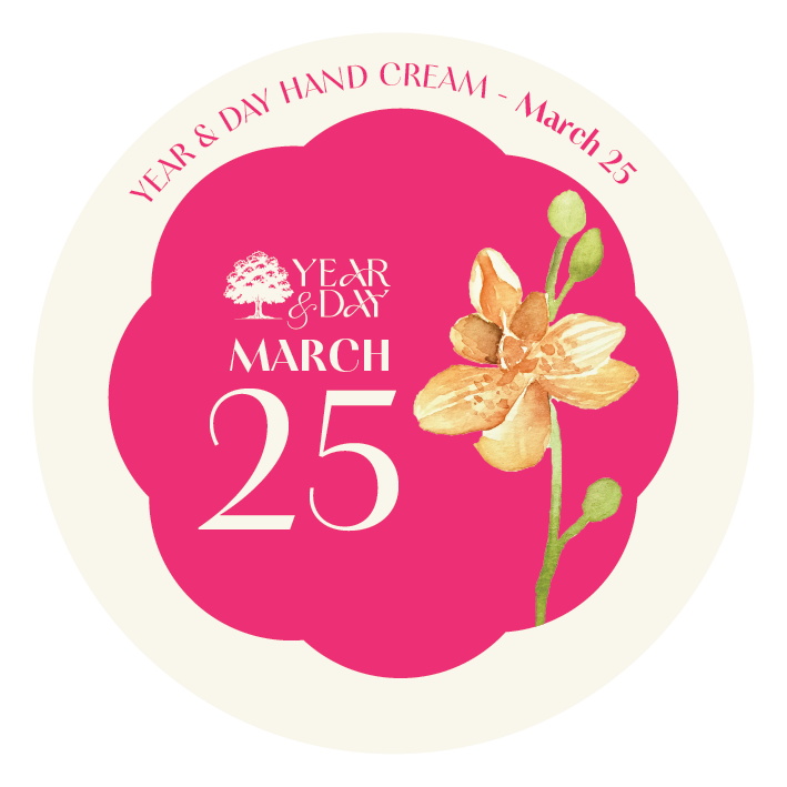 Personalized Hand Cream Gift — Year & Day 366 Days Collection | March