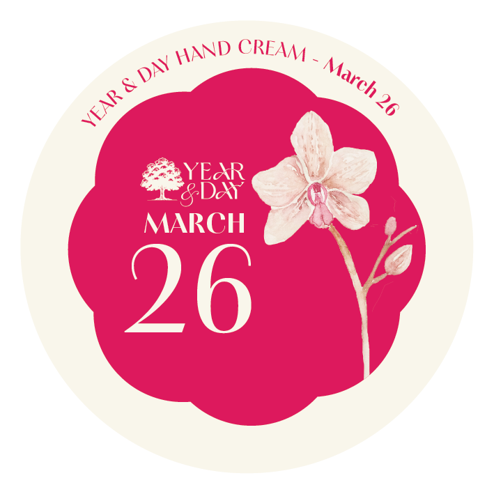 Personalized Hand Cream Gift — Year & Day 366 Days Collection | March