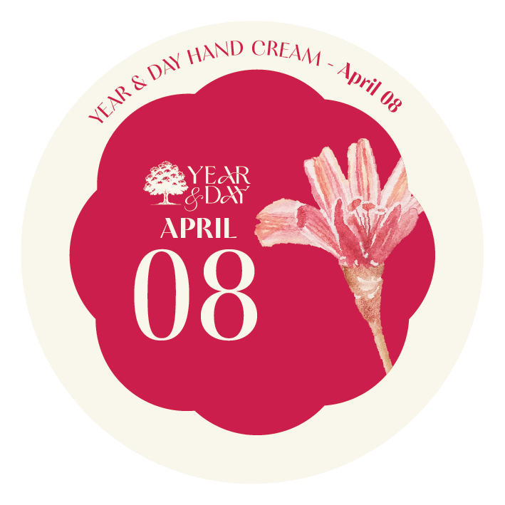 Personalized Hand Cream Gift — Year & Day 366 Days Collection | April