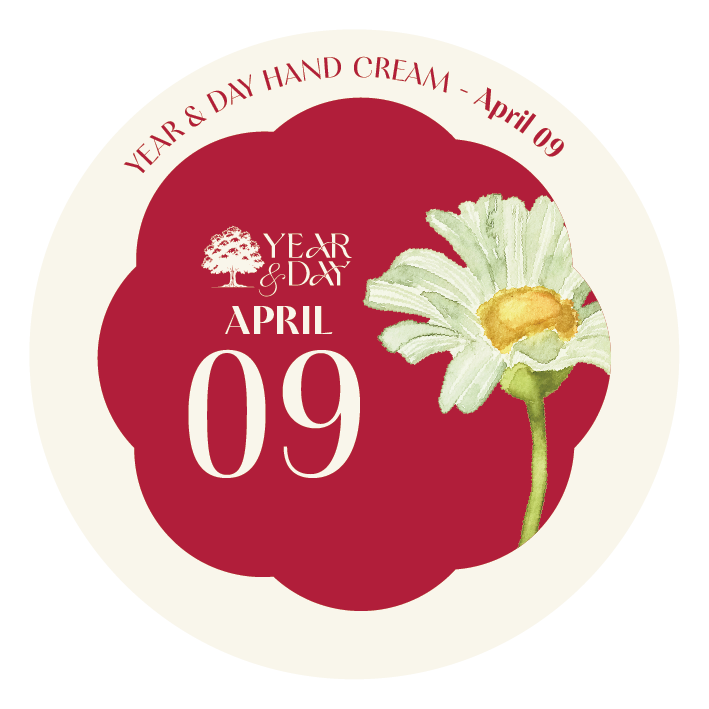 Personalized Hand Cream Gift — Year & Day 366 Days Collection | April
