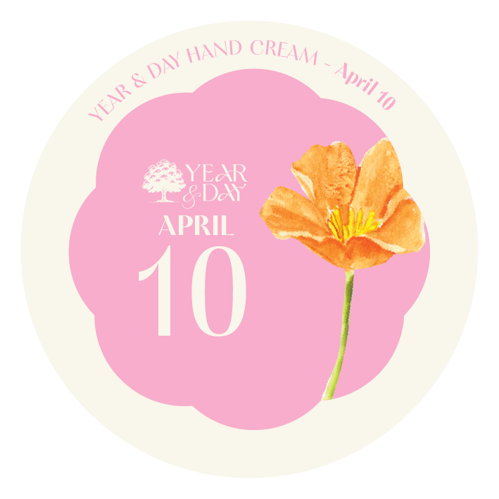 Personalized Hand Cream Gift — Year & Day 366 Days Collection | April