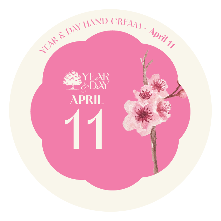 Personalized Hand Cream Gift — Year & Day 366 Days Collection | April