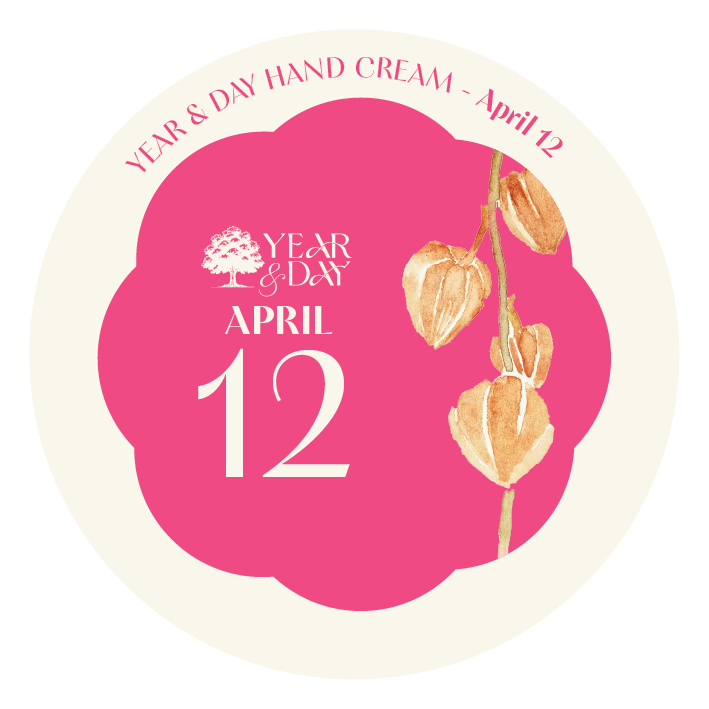 Personalized Hand Cream Gift — Year & Day 366 Days Collection | April