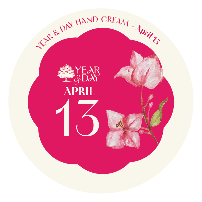 Personalized Hand Cream Gift — Year & Day 366 Days Collection | April
