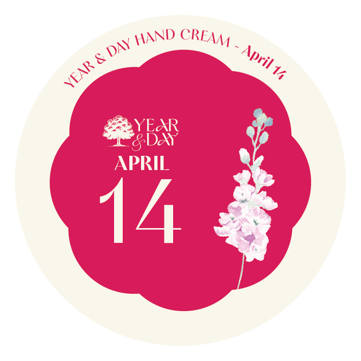 Personalized Hand Cream Gift — Year & Day 366 Days Collection | April