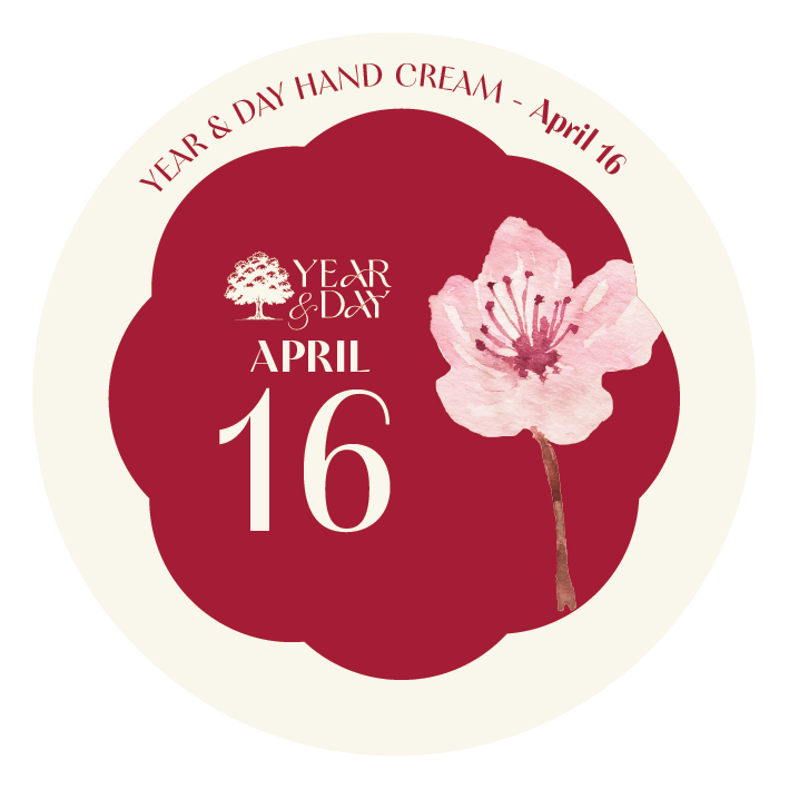 Personalized Hand Cream Gift — Year & Day 366 Days Collection | April