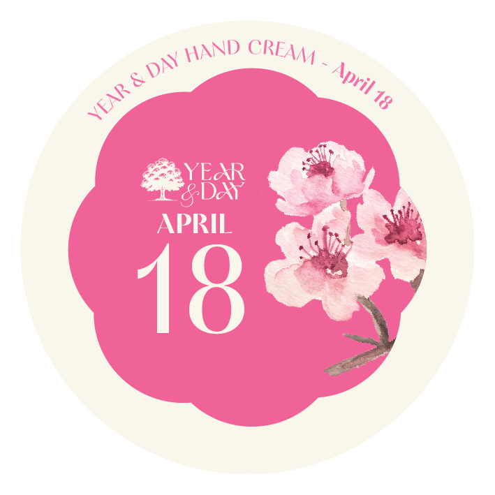 Personalized Hand Cream Gift — Year & Day 366 Days Collection | April