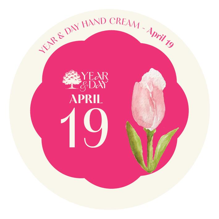 Personalized Hand Cream Gift — Year & Day 366 Days Collection | April