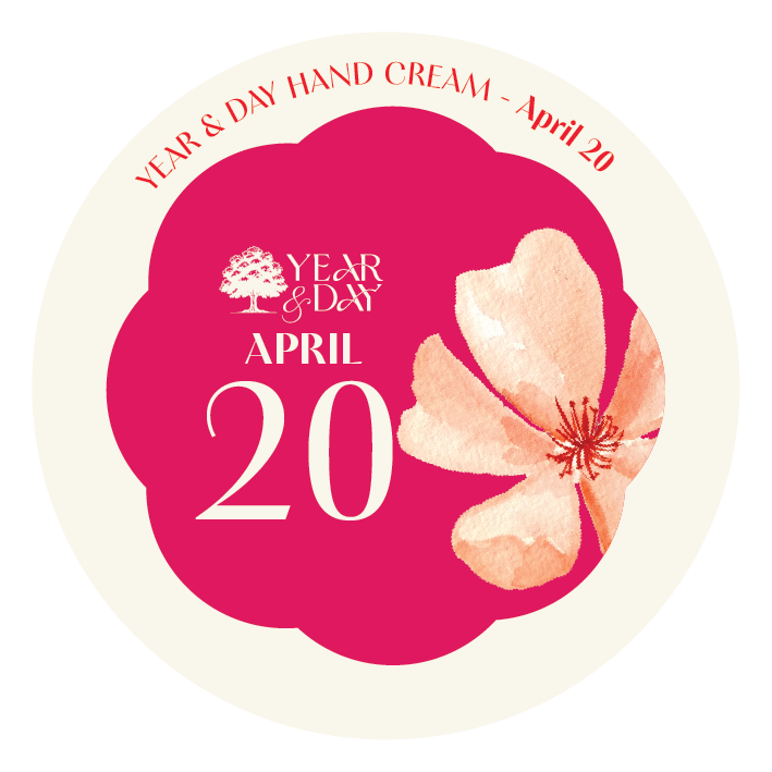 Personalized Hand Cream Gift — Year & Day 366 Days Collection | April