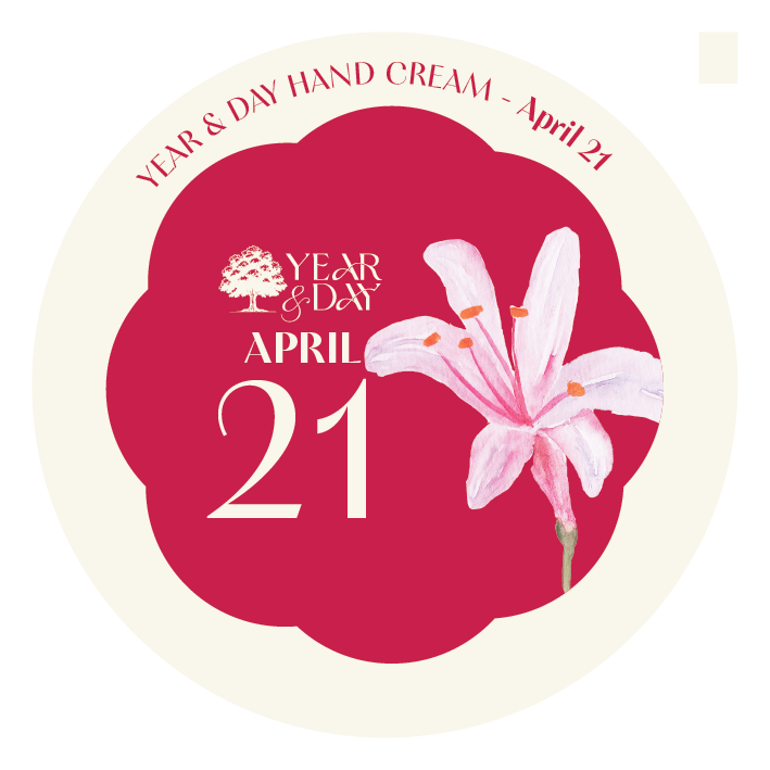Personalized Hand Cream Gift — Year & Day 366 Days Collection | April