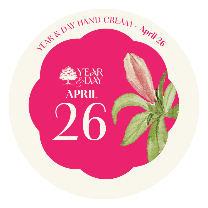 Personalized Hand Cream Gift — Year & Day 366 Days Collection | April