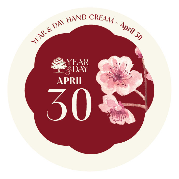 Personalized Hand Cream Gift — Year & Day 366 Days Collection | April