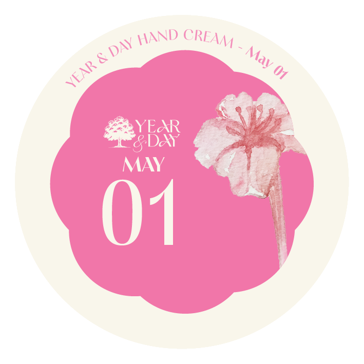 Personalized Hand Cream Gift — Year & Day 366 Days Collection | May