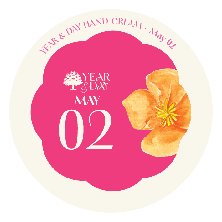Personalized Hand Cream Gift — Year & Day 366 Days Collection | May