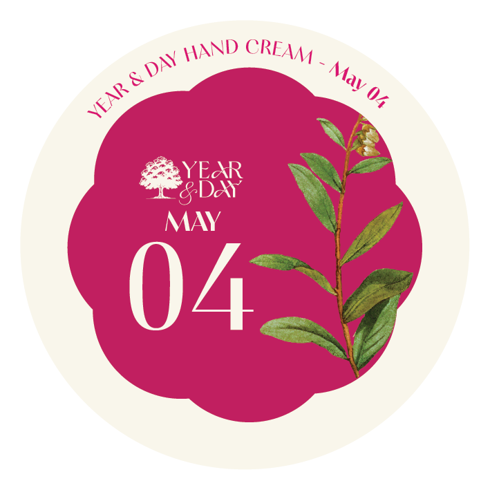Personalized Hand Cream Gift — Year & Day 366 Days Collection | May