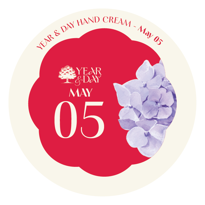 Personalized Hand Cream Gift — Year & Day 366 Days Collection | May