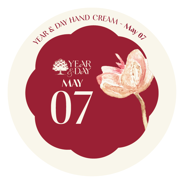 Personalized Hand Cream Gift — Year & Day 366 Days Collection | May
