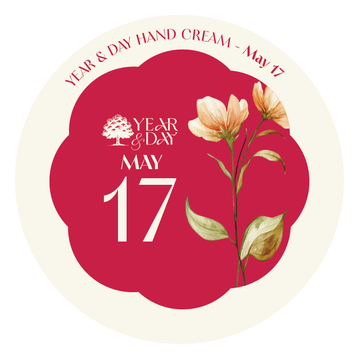 Personalized Hand Cream Gift — Year & Day 366 Days Collection | May