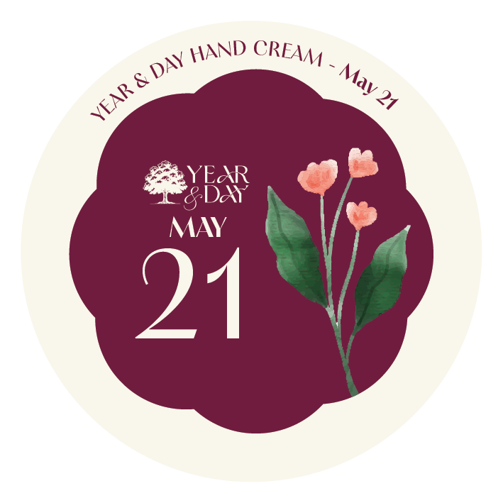 Personalized Hand Cream Gift — Year & Day 366 Days Collection | May